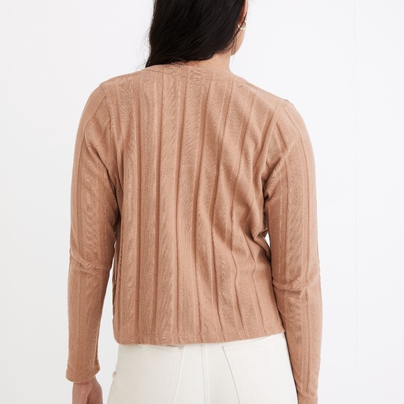 Nwt Madewell Ribbed Sweater Knit Cardigan Size XXS - Picture 3 of 8